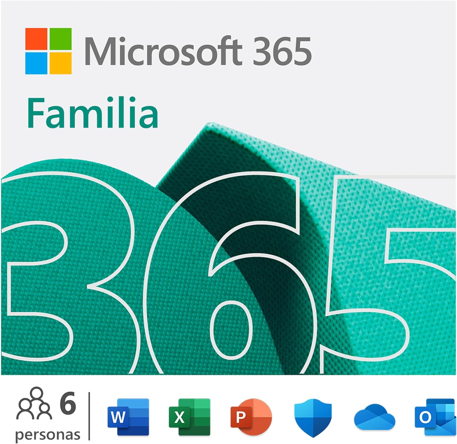 Microsoft 365 Familia | Hasta 6 personas | Suscripción de 12 meses